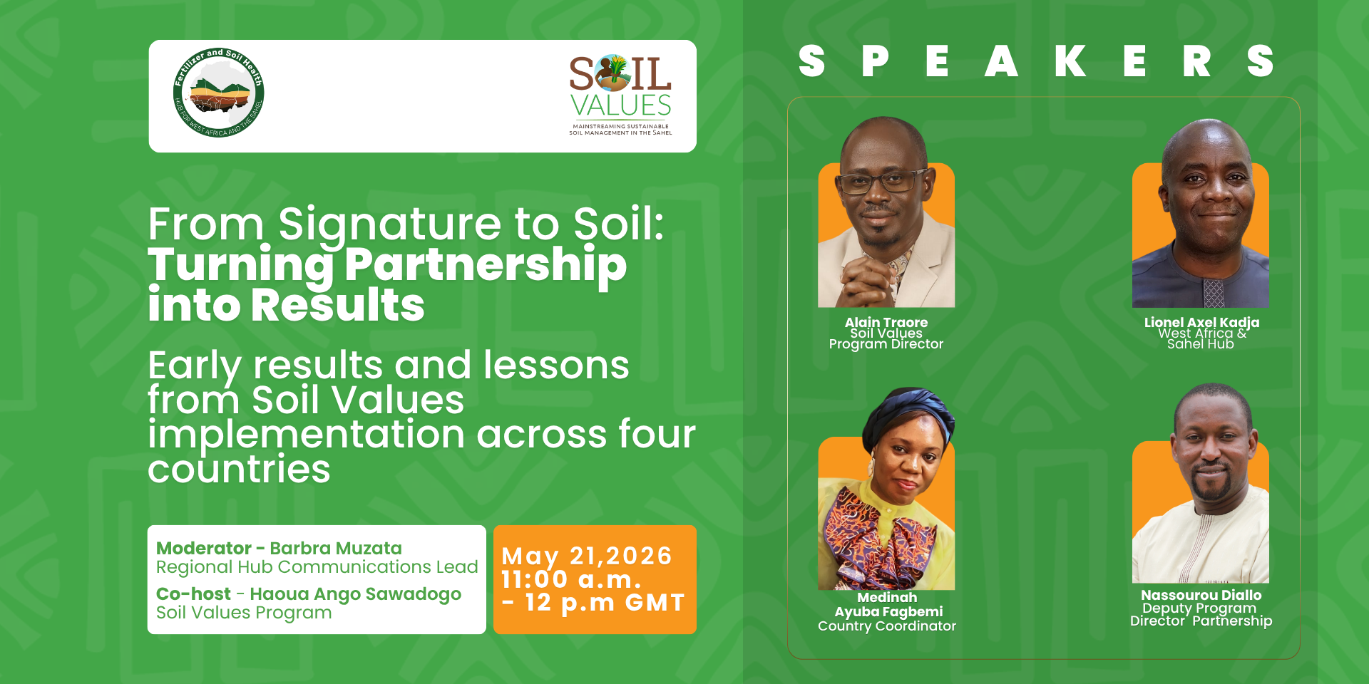 From Signature to Soil: Partnership Webinar Highlights Early Results Across the Sahel